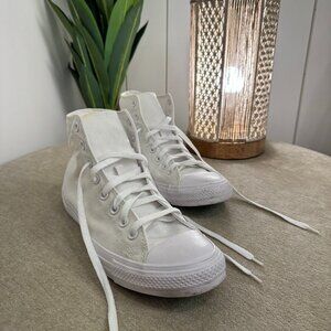 Converse Chuck Taylor All Star High Top – White Monochrome – Men’s Size 10